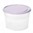 Rund madkasse 0,6L, SmartStore, Lilla