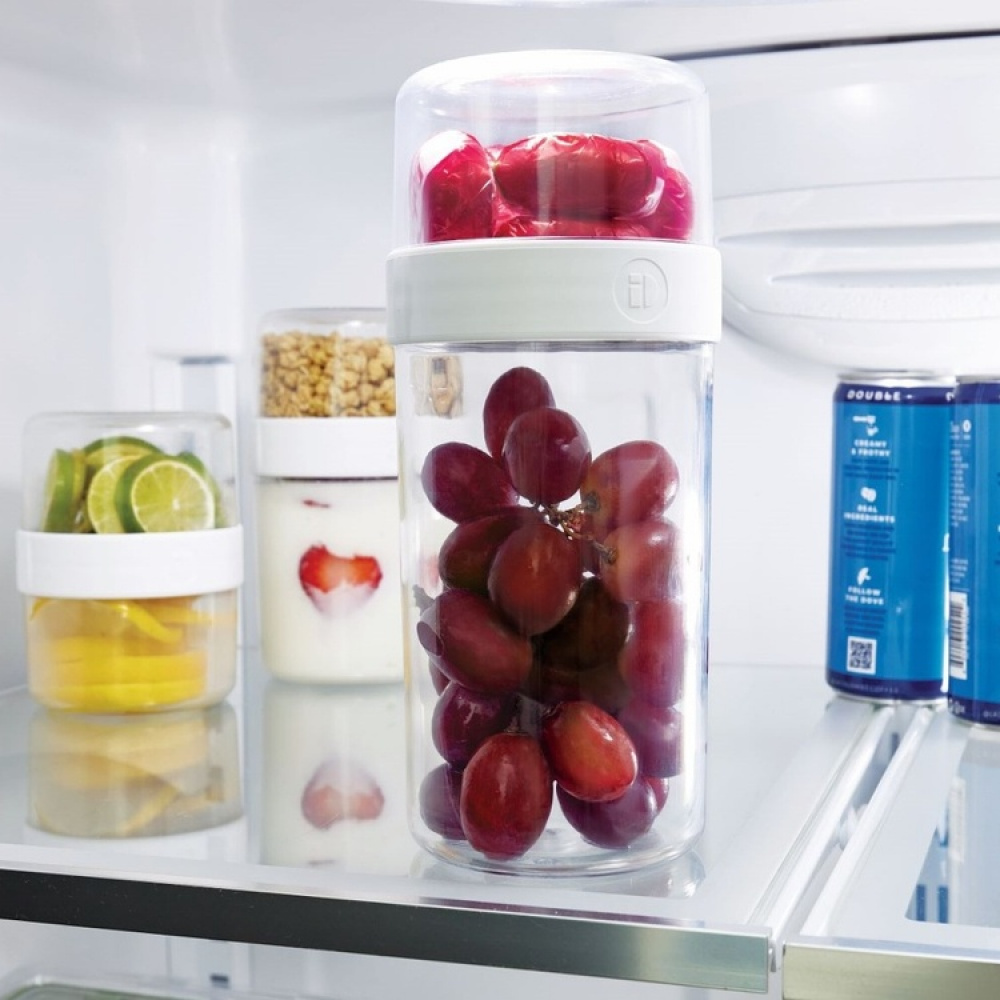 Todelt yoghurtbæger, Stor i gruppen Opbevaring / Køkkenopbevaring / Madkasser / SmartStore madkasser hos SmartaSaker.se (42186)