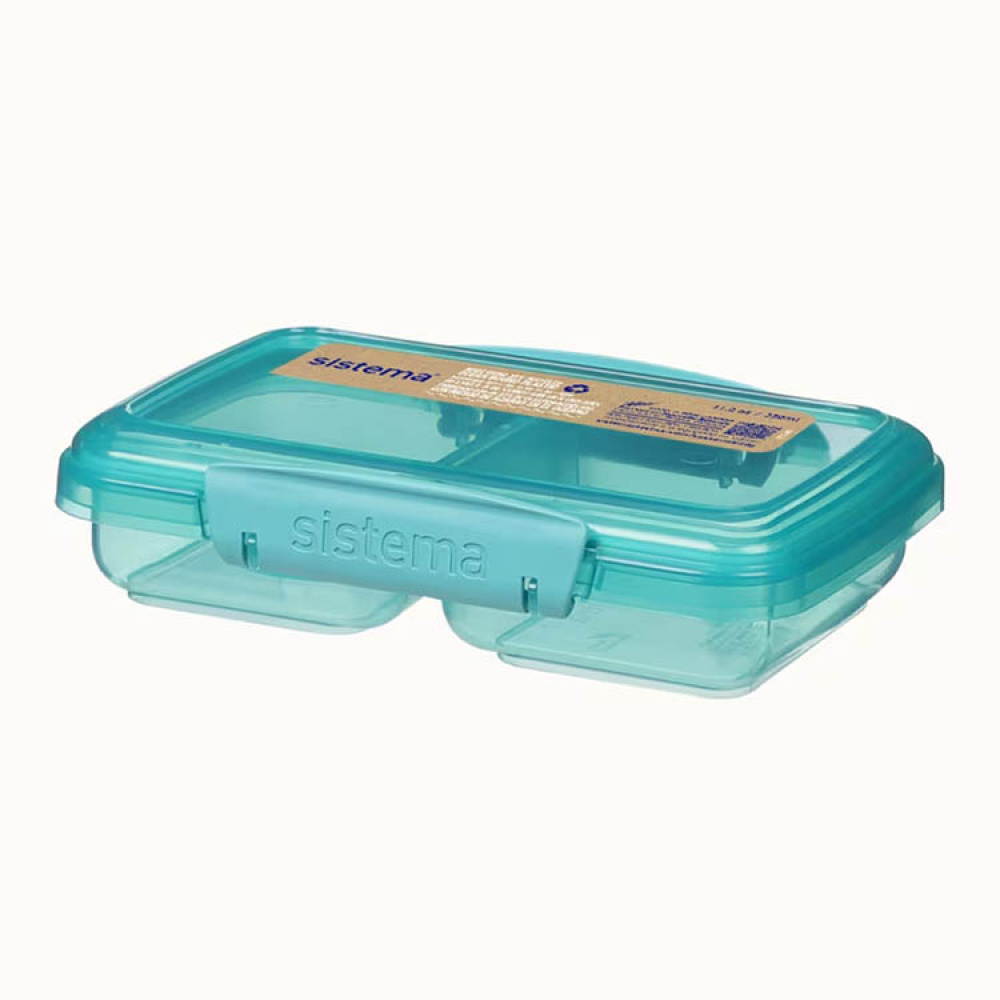 Todelt snackboks 0,35 L, Sistema i gruppen Opbevaring / Køkkenopbevaring / Madkasser / SmartStore madkasser hos SmartaSaker.se (42191)