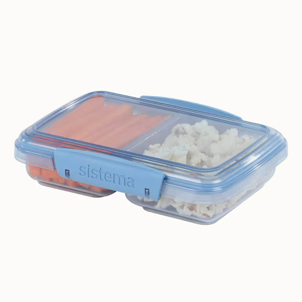 Todelt snackboks 0,35 L, Sistema i gruppen Opbevaring / Køkkenopbevaring / Madkasser / SmartStore madkasser hos SmartaSaker.se (42191)