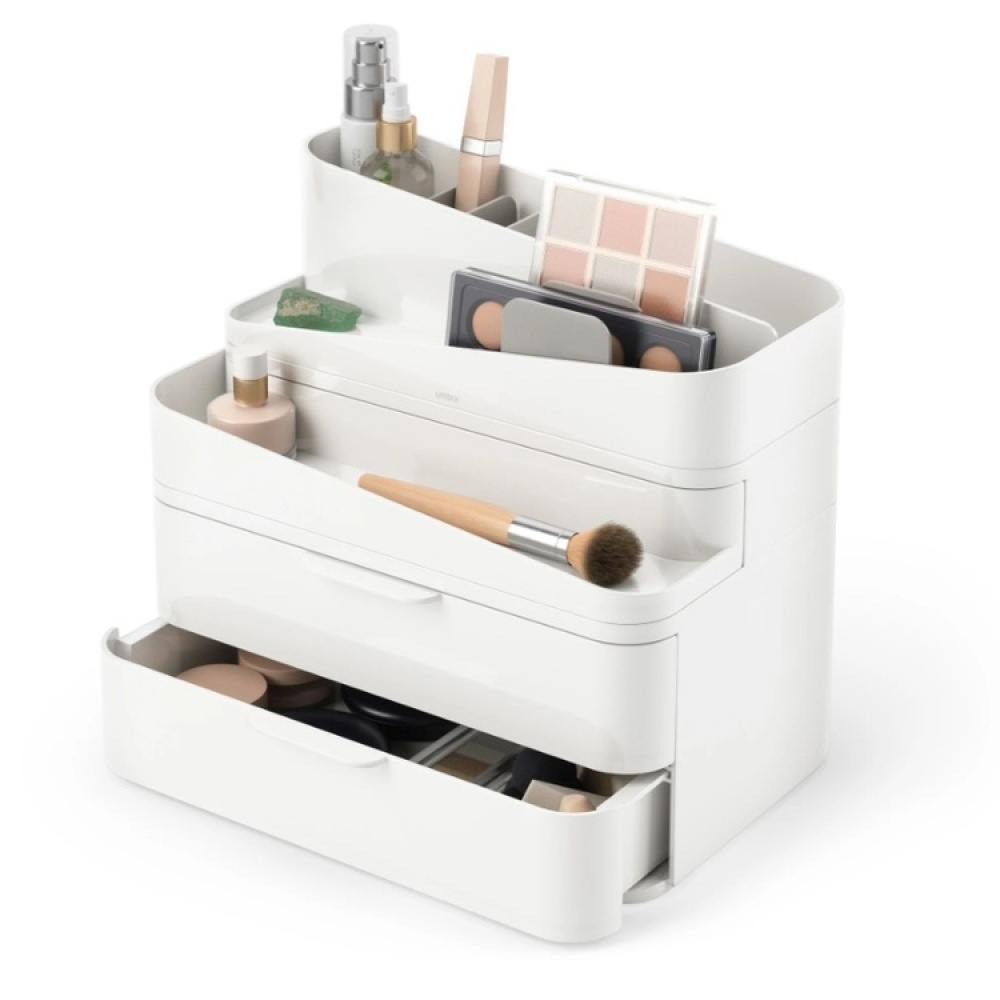 Sminkekommode med holder, Umbra i gruppen Opbevaring / Badeværelsesopbevaring / Makeupopbevaring hos SmartaSaker.se (42236)