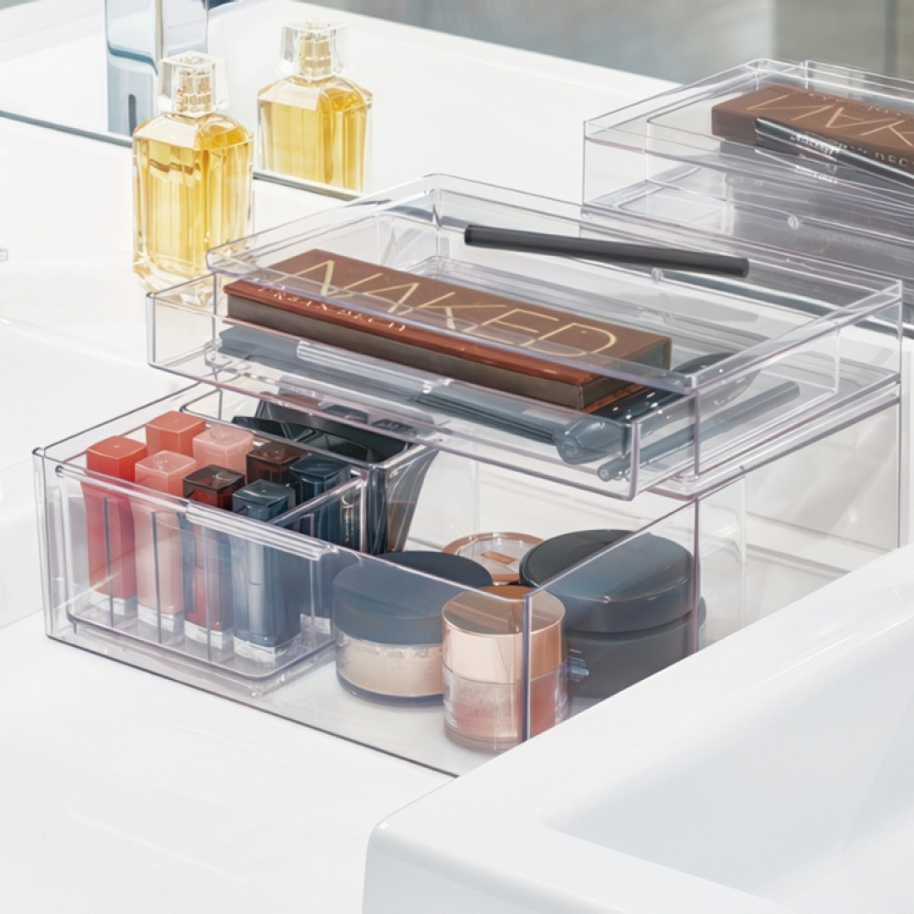 Stabelbar minikommode, The Home Edit, Stor i gruppen Opbevaring / Badeværelsesopbevaring / Makeupopbevaring hos SmartaSaker.se (42255)