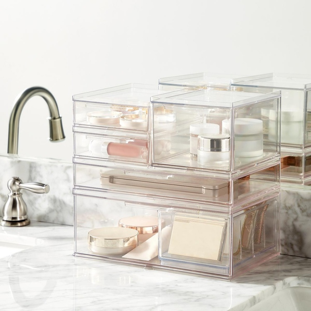 Stabelbar minikommode, The Home Edit, Mellem i gruppen Opbevaring / Badeværelsesopbevaring / Makeupopbevaring hos SmartaSaker.se (42256)