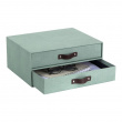 Minikommode med 2 skuffer, Birger canvas, Bigso