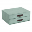 Minikommode med 2 skuffer, Birger canvas, Bigso