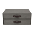 Minikommode med 2 skuffer, Birger canvas, Bigso