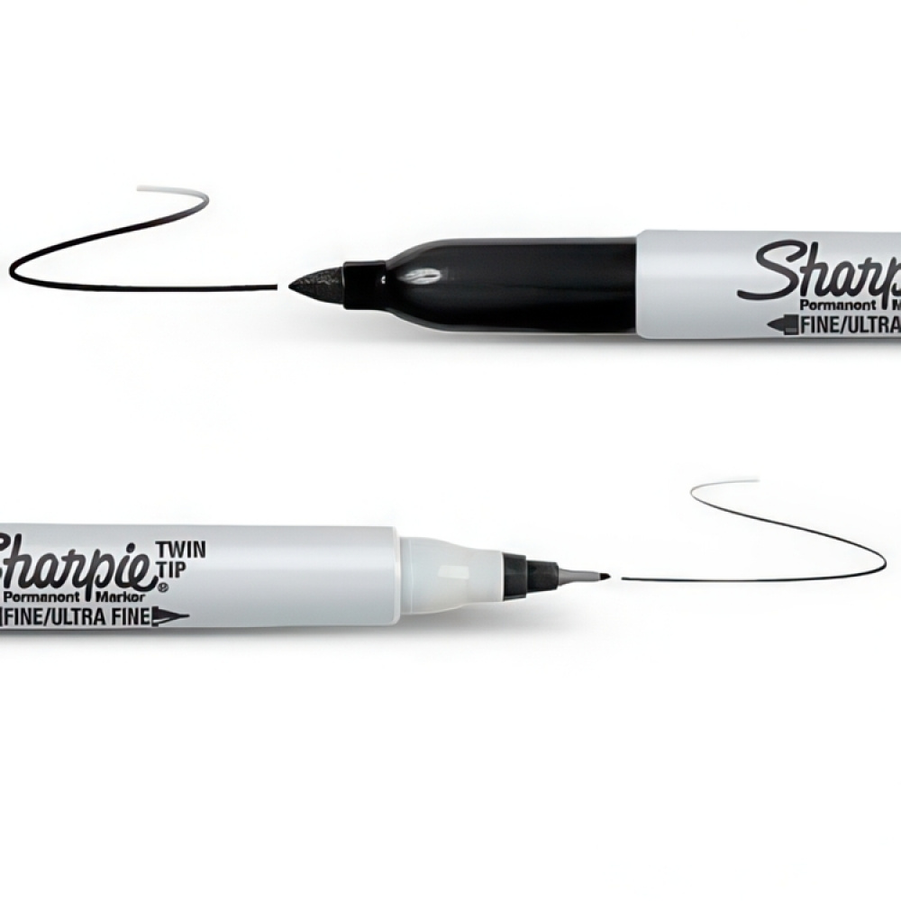 Mærkepen med dobbelte spidser, Sharpie i gruppen Opbevaring / Kontorartikler hos SmartaSaker.se (42292)