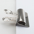 Papirklemmer i metal, 5 stk., BOSTON LARGE, 5,5 cm, sølv