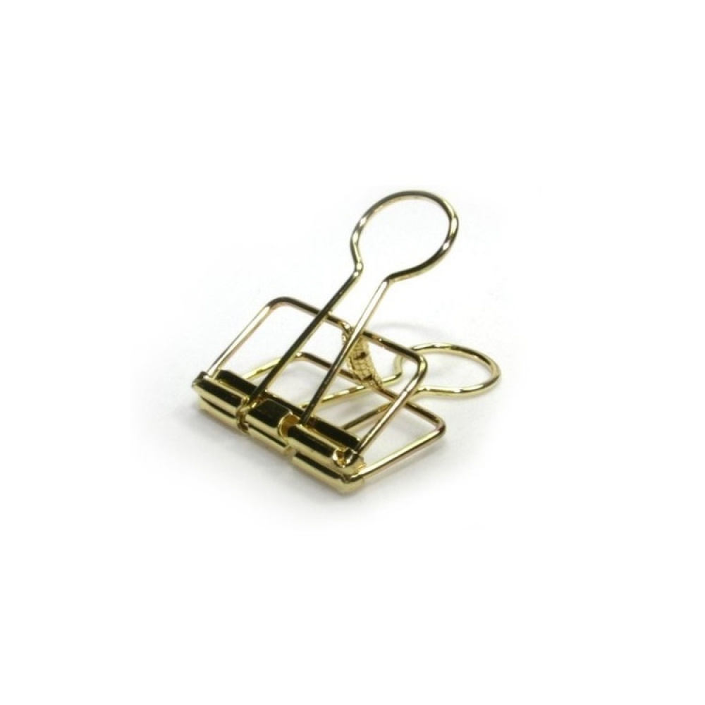Papirclips, 15 stk., WIRE CLIPS SMALL, 19 mm, guld i gruppen Opbevaring / Kontorartikler hos SmartaSaker.se (42354)