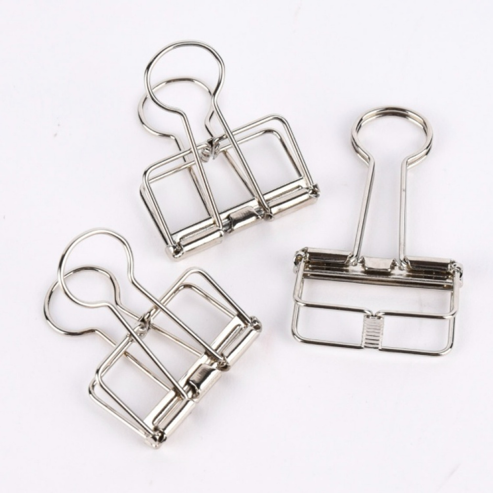 Papirklemmer, 6 stk., WIRE CLIPS SMALL 19 mm, sølv i gruppen Opbevaring / Kontorartikler hos SmartaSaker.se (42361)