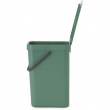 Affaldsspand med låg og håndtag 12L, Brabantia