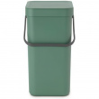 Affaldsspand med låg og håndtag 12L, Brabantia