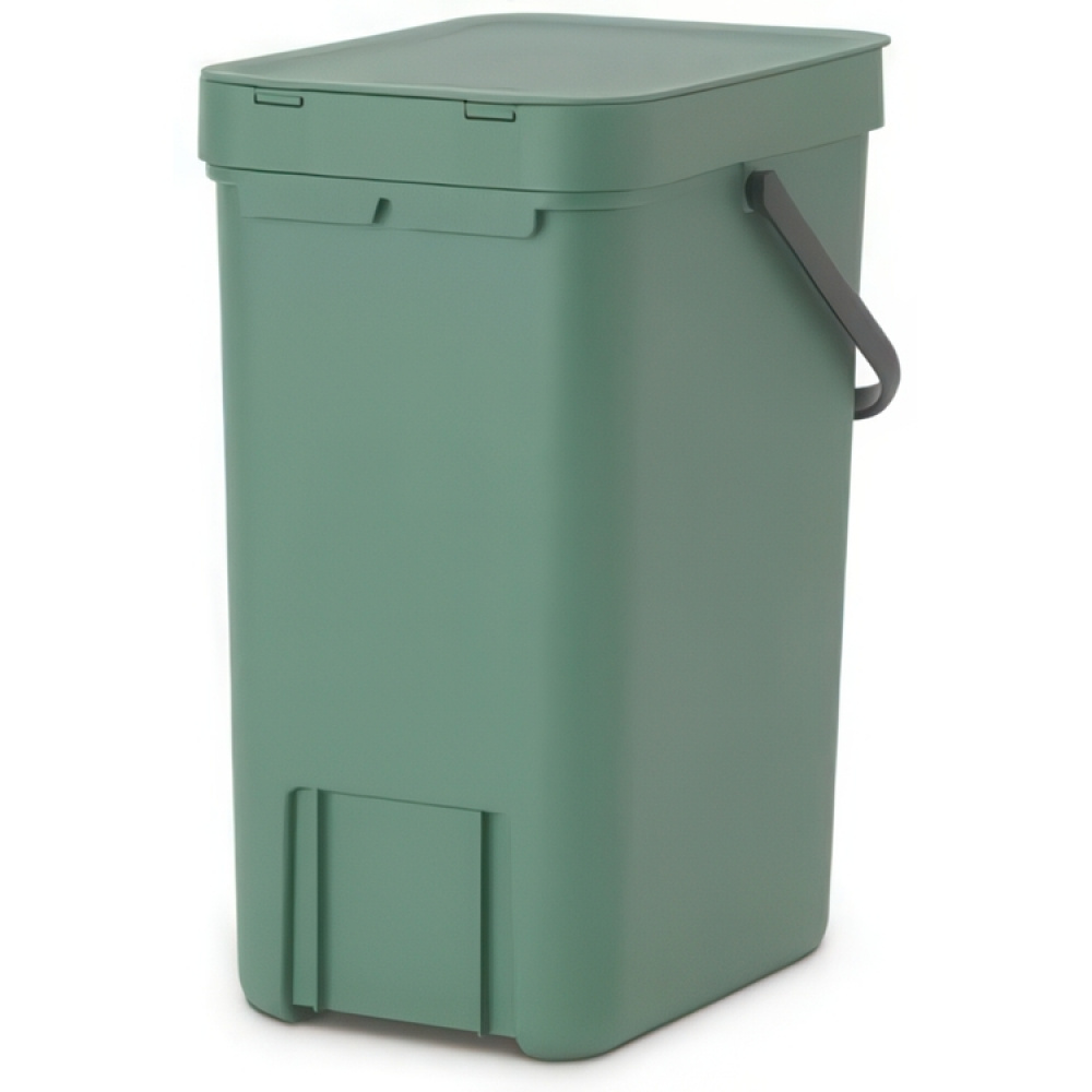 Affaldsspand med låg og håndtag 12L, Brabantia i gruppen Opbevaring / Rengøringsopbevaring og affaldssortering / Affaldssortering hos SmartaSaker.se (42387)