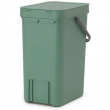 Affaldsspand med låg og håndtag 12L, Brabantia