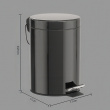 Pedalspand, 3L, 5five