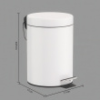 Pedalspand, 3L, 5five