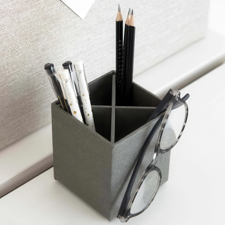 Penneholder, Penny canvas, Bigso, Grå i gruppen Opbevaring / Kontorartikler hos SmartaSaker.se (42407)