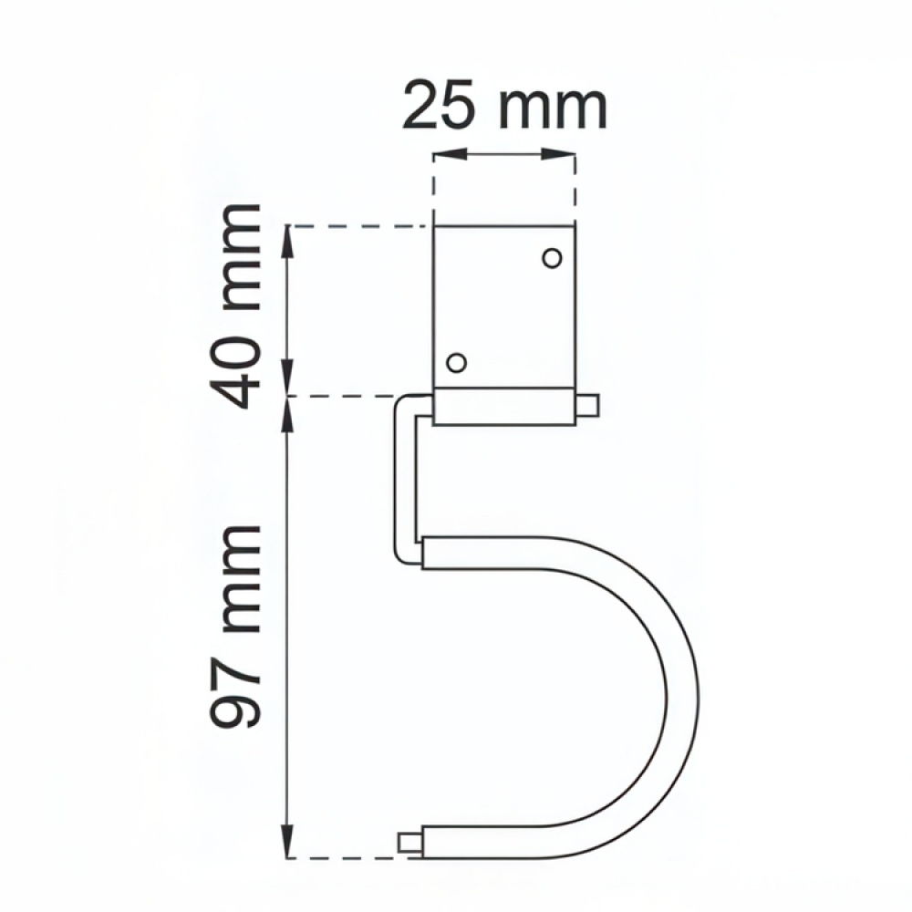 Redskabsholder 5-pak, Habo i gruppen Opbevaring / Lager- og garageopbevaring / Redskabsholder hos SmartaSaker.se (42460)