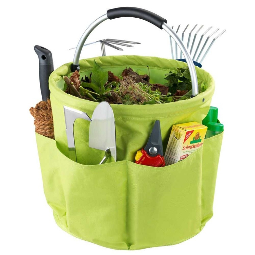 Sammenklappelig kurv med opbevaringslommer, 35 cm i gruppen Opbevaring / Lager- og garageopbevaring / Kurve og spande hos SmartaSaker.se (42480)