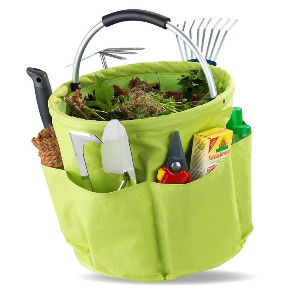 Sammenklappelig kurv med opbevaringslommer, 35 cm i gruppen Opbevaring / Lager- og garageopbevaring / Kurve og spande hos SmartaSaker.se (42480)