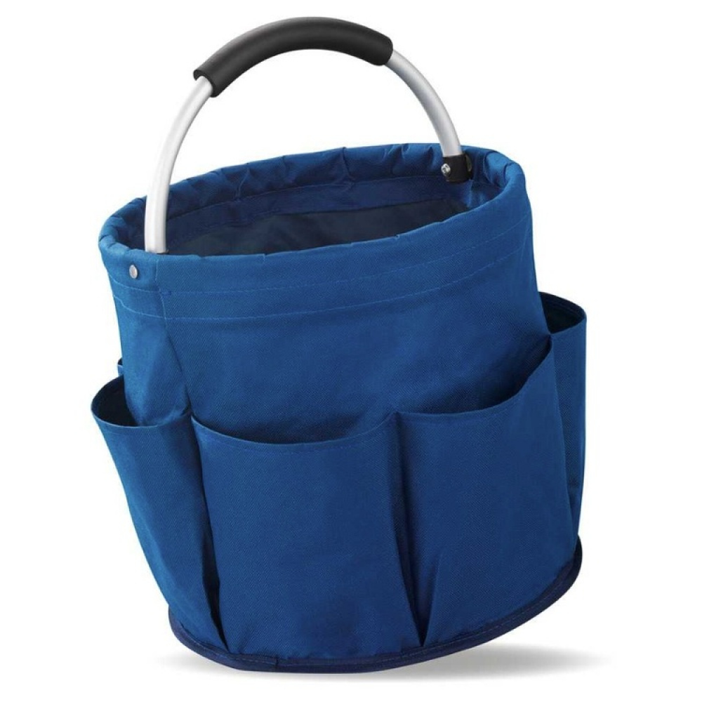 Sammenfoldelig kurv med opbevaringslommer, 28 cm i gruppen Opbevaring / Lager- og garageopbevaring / Kurve og spande hos SmartaSaker.se (42481)