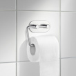 Selvklæbende toiletrulleholder, Beslagsboden, Sort