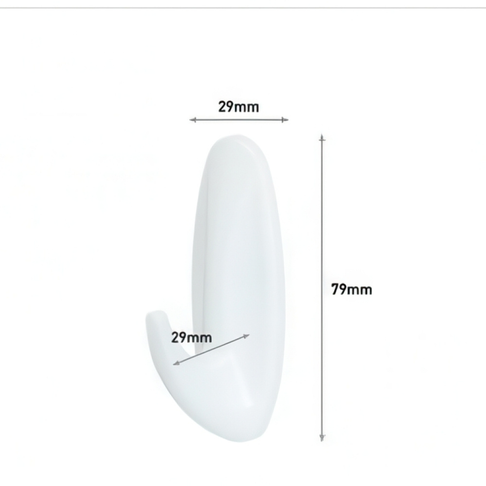 Selvklæbende krog 2-pak, Command i gruppen Opbevaring / Magneter og selvklæbende / Selvklæbende kroge hos SmartaSaker.se (42526)