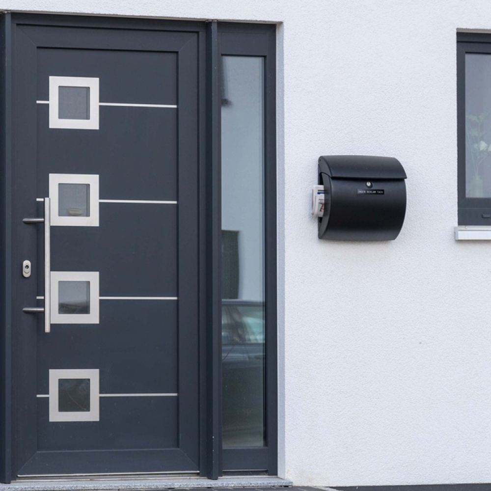 Selvklæbende metalskilt, Reklamer nej tak i gruppen Opbevaring / Magneter og selvklæbende / Skilt og etiketter hos SmartaSaker.se (42534)