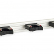 Skinne med 3 redskabsholdere 50 cm, Toolflex