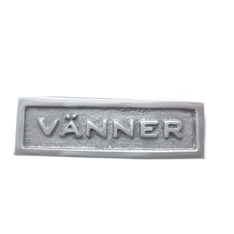 Metalskilt med ramme, Venner i gruppen Opbevaring / Magneter og selvklæbende hos SmartaSaker.se (42626)