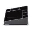 Makeup-holder med 8 rum, CONFIGURABLE, 22 x 13 x H 8 cm, Sort