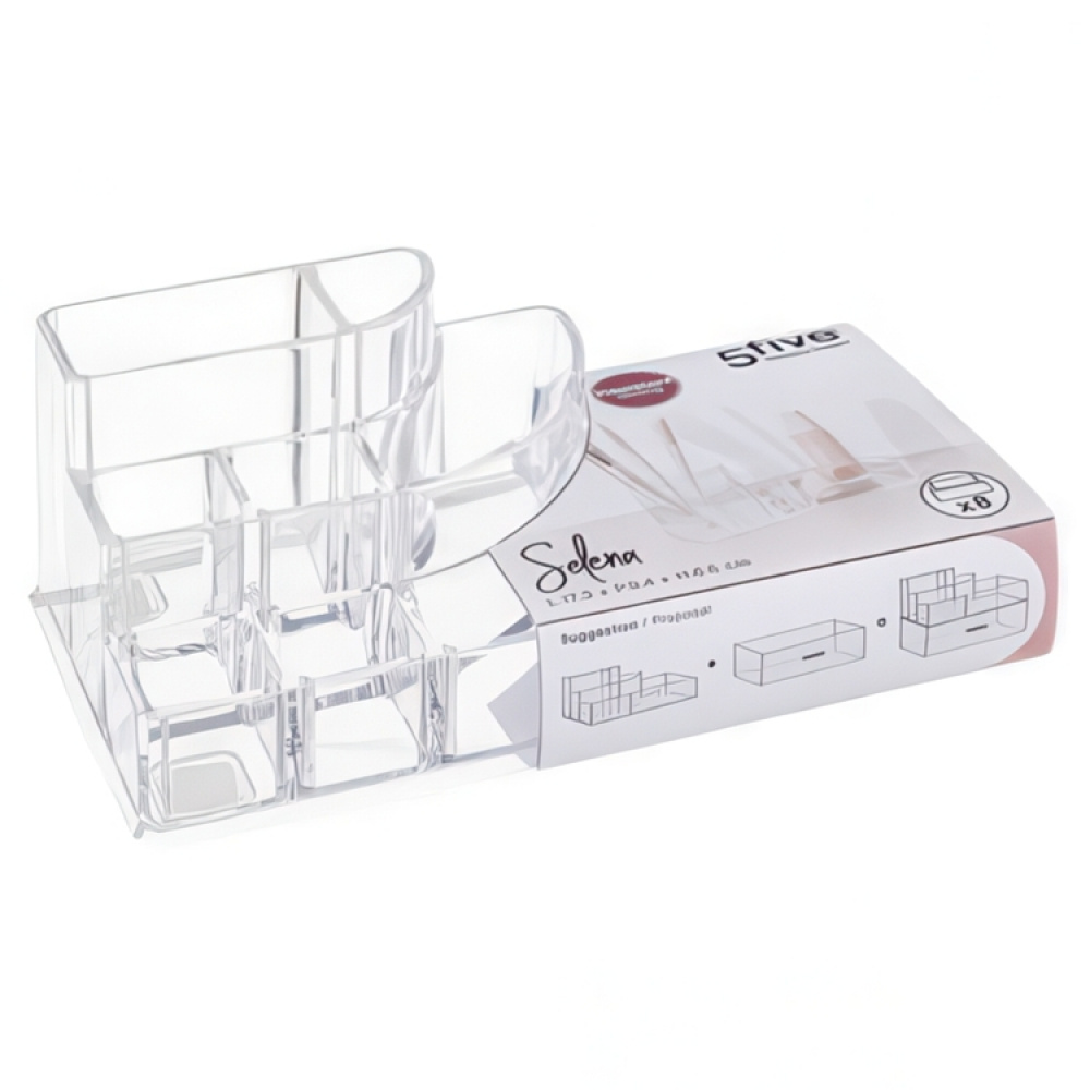 Makeup-holder 8 rum, Selena i gruppen Opbevaring / Badeværelsesopbevaring / Makeupopbevaring hos SmartaSaker.se (42670)