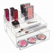 Makeup-holder med skuffe, Clarity