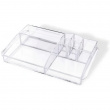 Makeupholder, stor, MY PRETTY ORGANISER TRAY, 35 x 20,5 x H 7,5 cm, klar