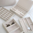 Smykkeskrin 4 etager, Classic, Stackers, Beige