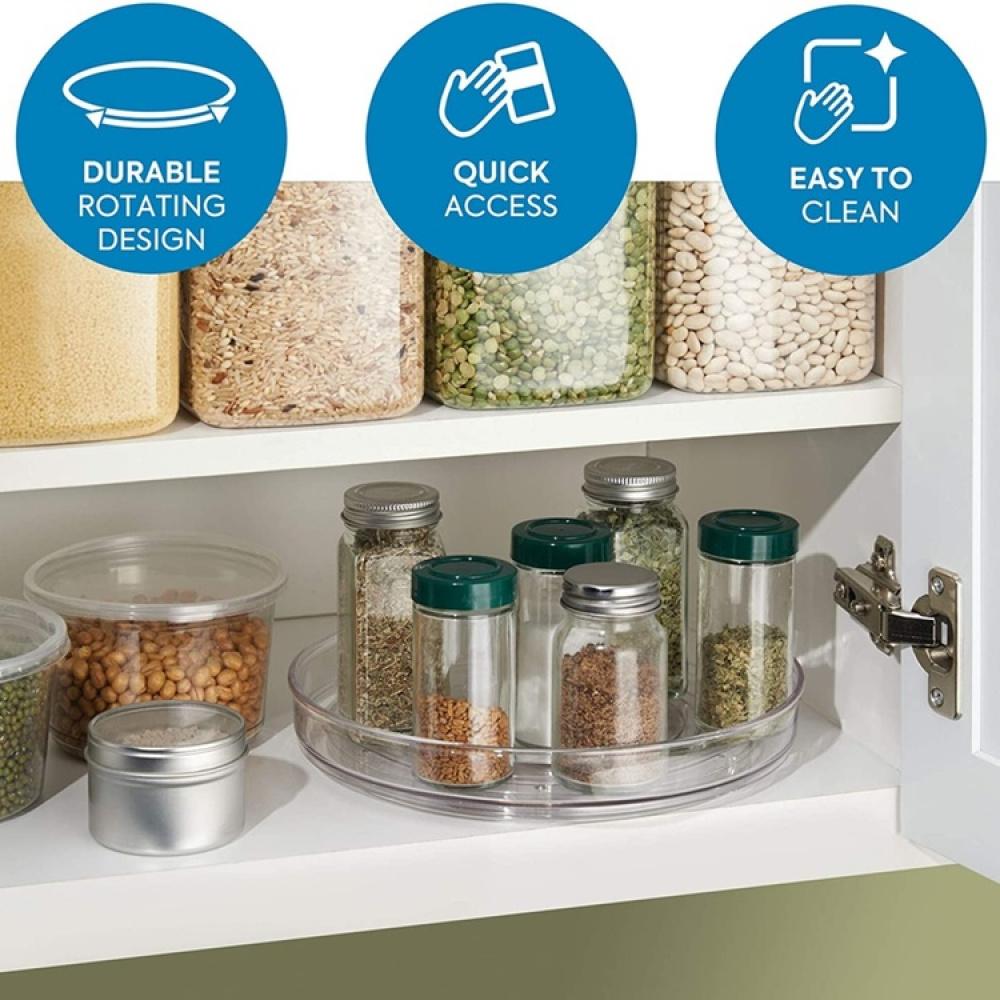 Drejebakke, 28 cm, Lazy Susan i gruppen Opbevaring / Køkkenopbevaring / Organiser køkkenskabe / Krydderihylder hos SmartaSaker.se (42725)