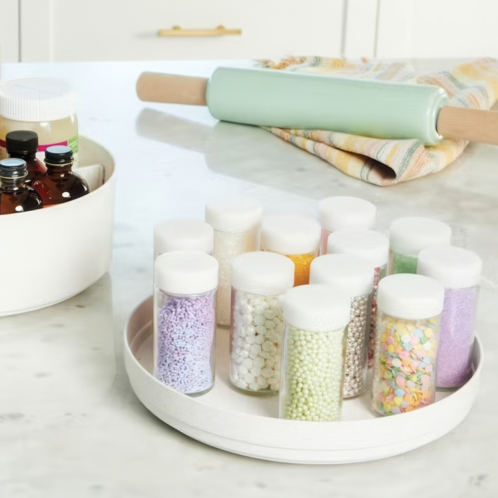 Drejebakke, 38 cm, Lazy Susan i gruppen Opbevaring / Køkkenopbevaring / Organiser køkkenskabe / Krydderihylder hos SmartaSaker.se (42743)
