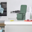 Affaldsspand med låg og håndtag 6L, Brabantia, Mørkegrå