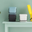 Affaldsspand med låg og håndtag 6L, Brabantia, Mørkegrå