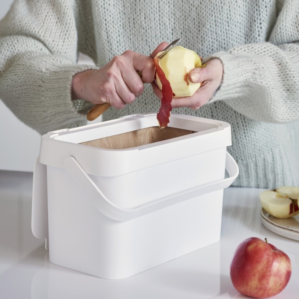 Bordskraldespand med håndtag 5L, SmartStore i gruppen Opbevaring / Rengøringsopbevaring og affaldssortering / Affaldssortering hos SmartaSaker.se (42764)