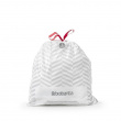 Skraldeposer med snøretræk 40-pak 20-25L, Brabantia