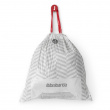 Skraldeposer med snøretræk 40-pak 20-25L, Brabantia
