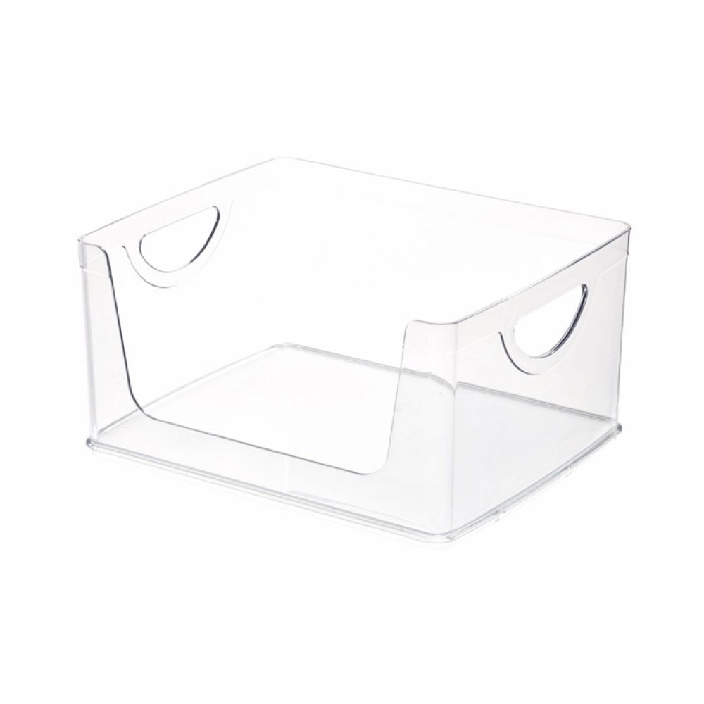Stabelbar kasse med åben front, 25,4x20,3 cm, iDesign i gruppen Opbevaring / Køkkenopbevaring / Organiser køkkenskabe hos SmartaSaker.se (42802)