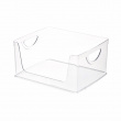 Stabelbar kasse med åben front, 25,4x20,3 cm, iDesign