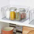 Stabelbar kasse med åben front, 25,4x20,3 cm, iDesign