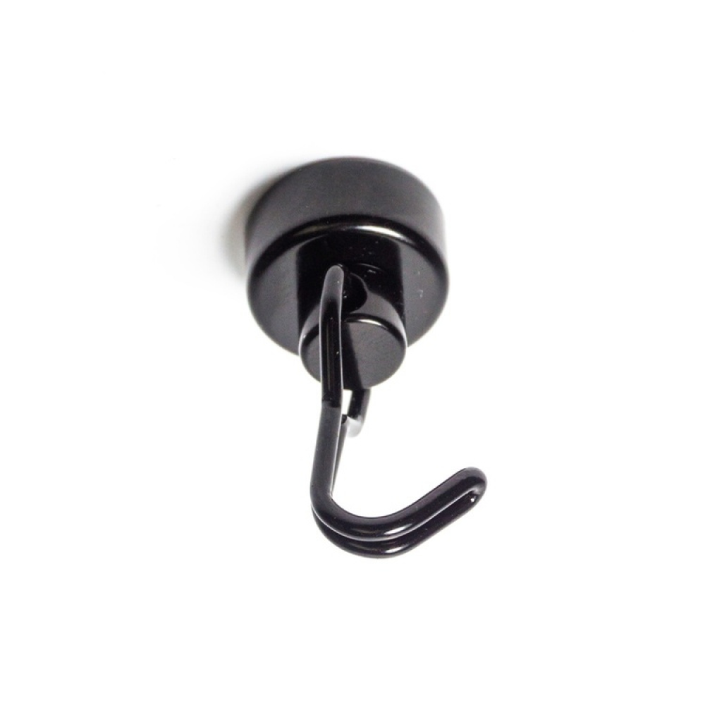 Magnetkrog mini 3-pak, Sort i gruppen Opbevaring / Magneter og selvklæbende / Magnetkroge hos SmartaSaker.se (42808)