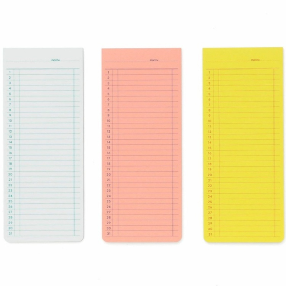 Sticky notes til månedsplanlægning, Penco i gruppen Opbevaring / Kontorartikler hos SmartaSaker.se (42815)