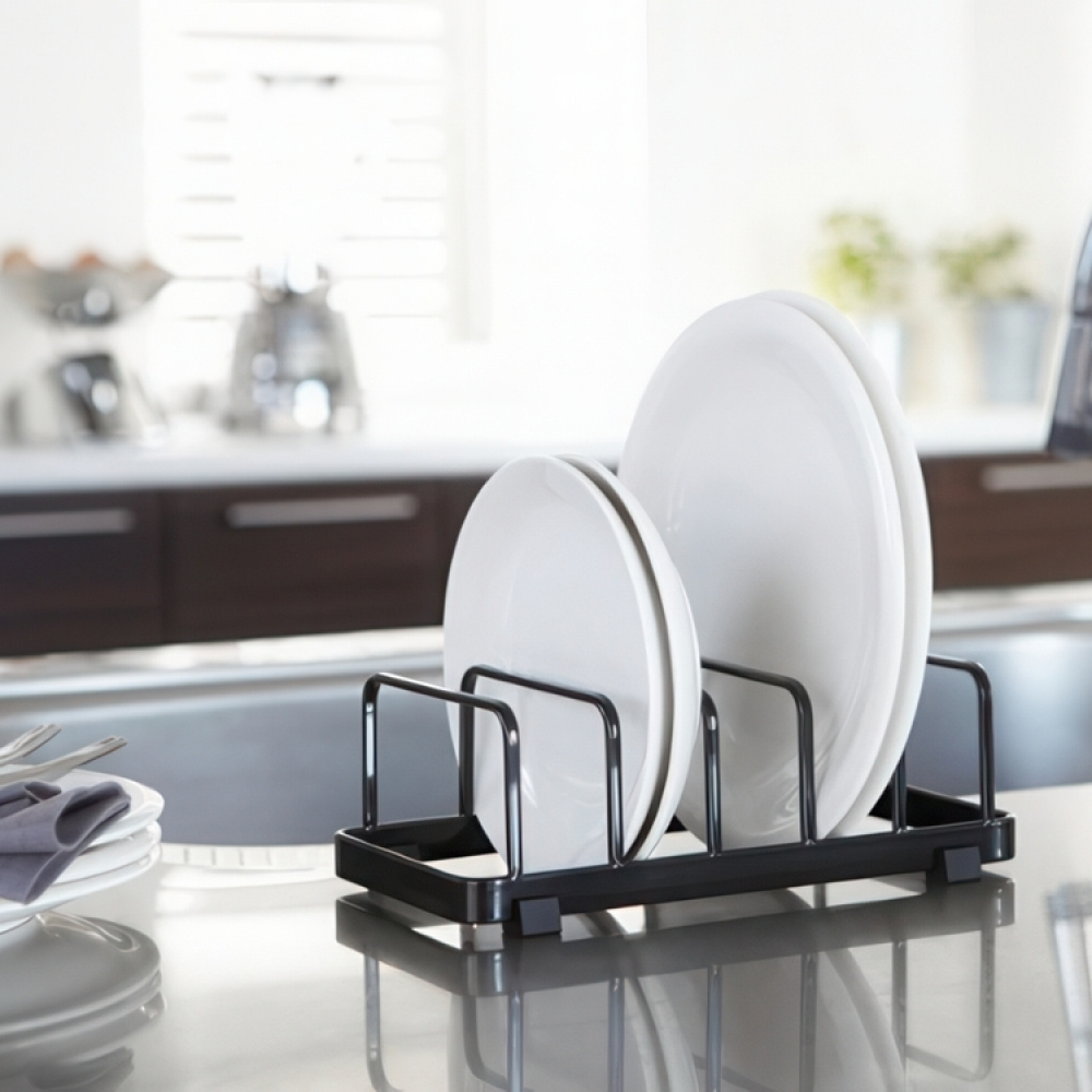 Stativ til tallerkener, TOWER DISH STAND, 22 x 11 x H 7 cm, Yamazaki i gruppen Opbevaring / Køkkenopbevaring / Vaskestativ og vaskebænk hos SmartaSaker.se (42878)