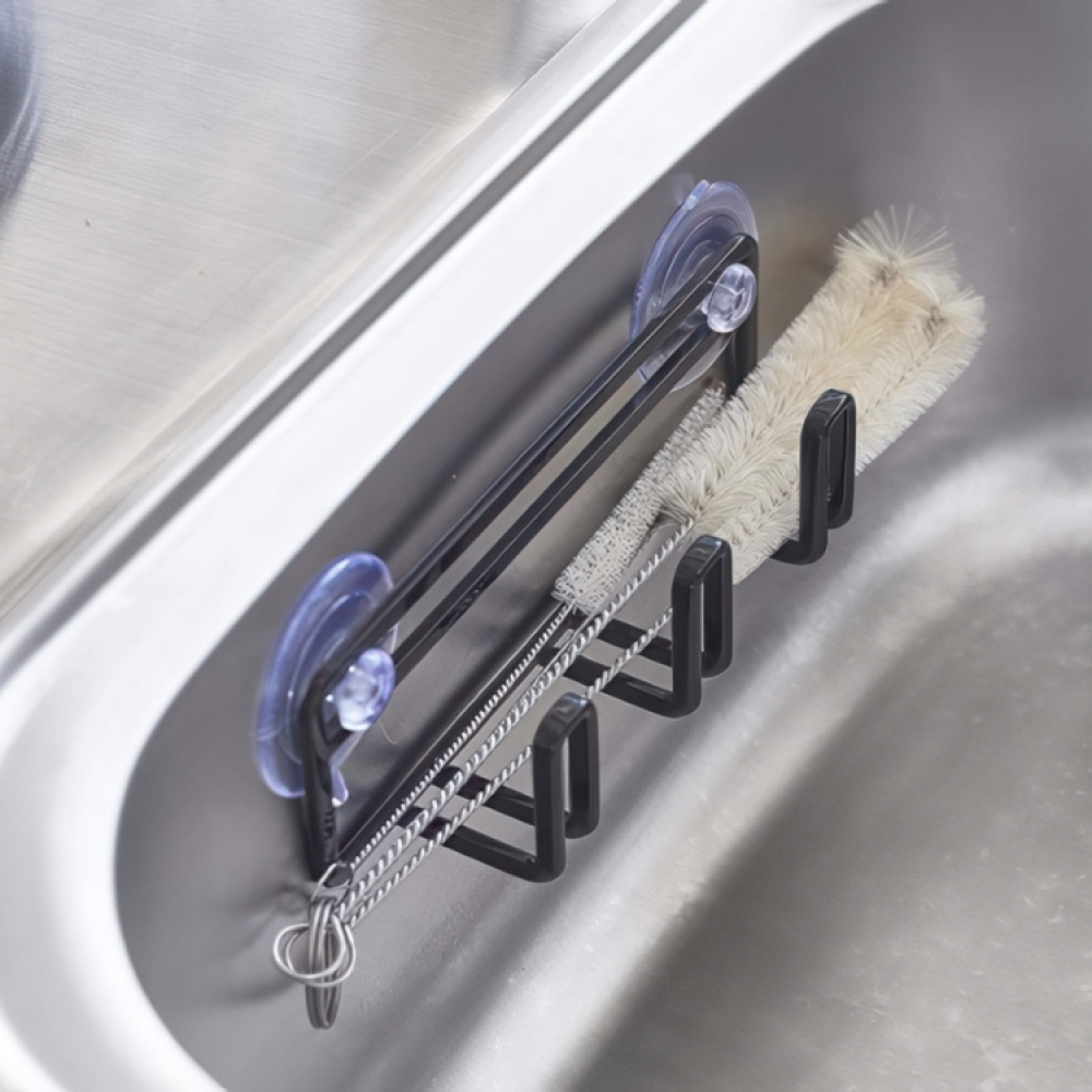 Svampeholder, Sugekopper, TOWER SPONGE HOLDER, 16 x 4 x H 5,5 cm, Yamazaki i gruppen Opbevaring / Køkkenopbevaring / Vaskestativ og vaskebænk hos SmartaSaker.se (42910)