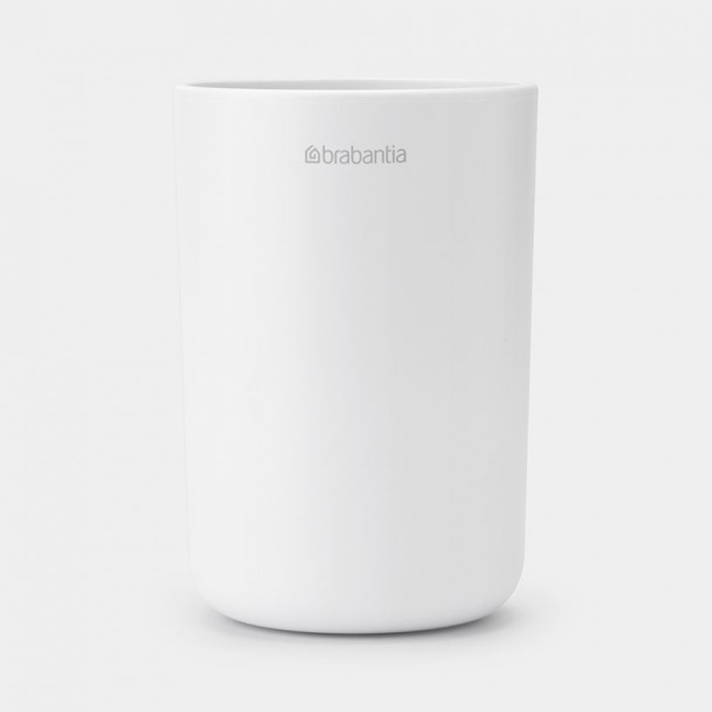 Tandbørstekrus med skillerum, Brabantia, Hvid i gruppen Opbevaring / Badeværelsesopbevaring hos SmartaSaker.se (42941)